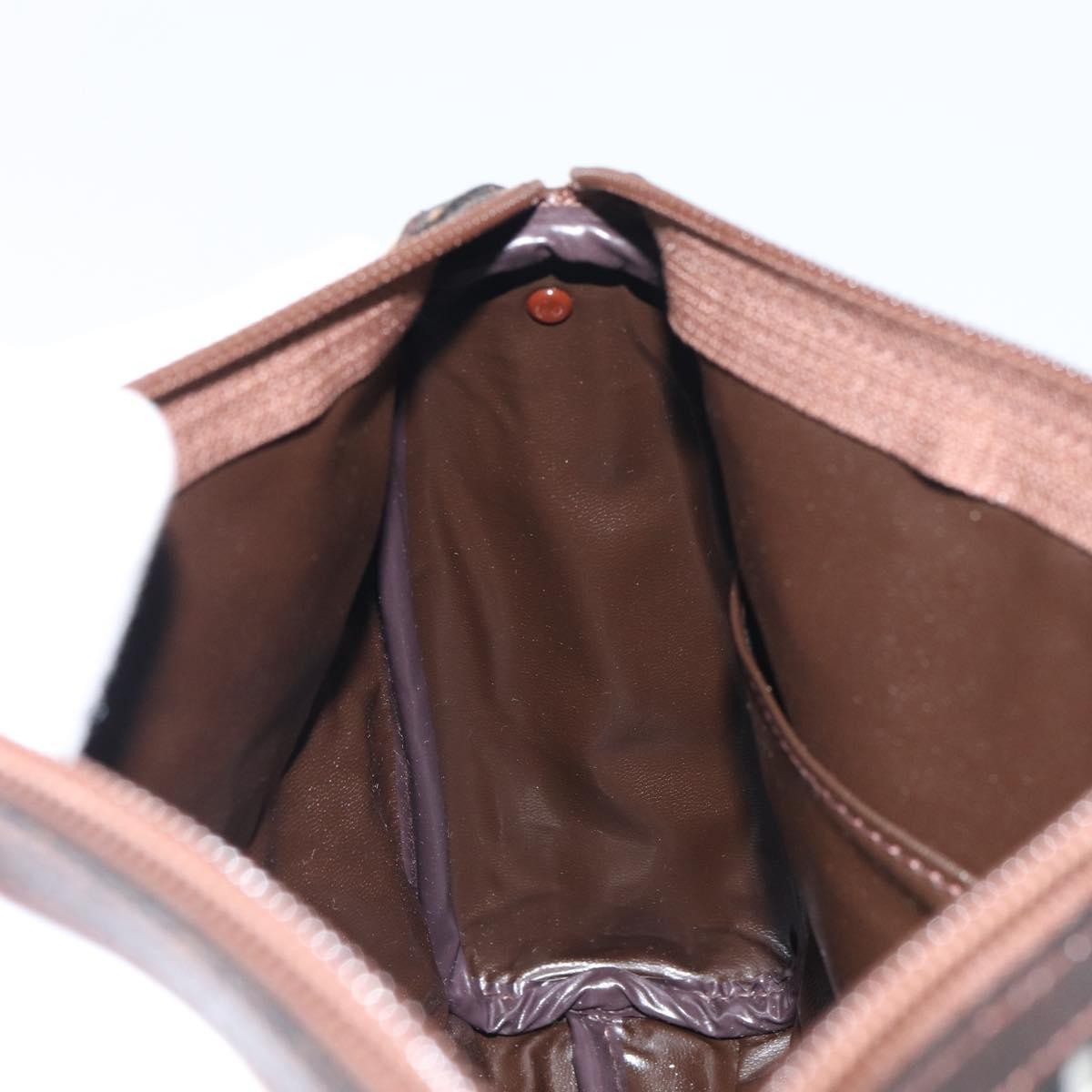 Burberry Nova check Pochette Canvas, BEIGE, CANVAS, Clutche & pouche