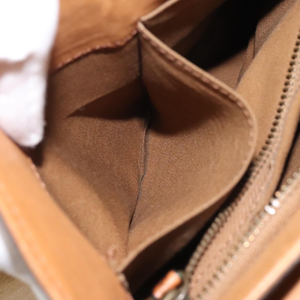 Chloe Vintage Flap shoulder bag Leather, BROWN, LEATHER, Shoulder bag