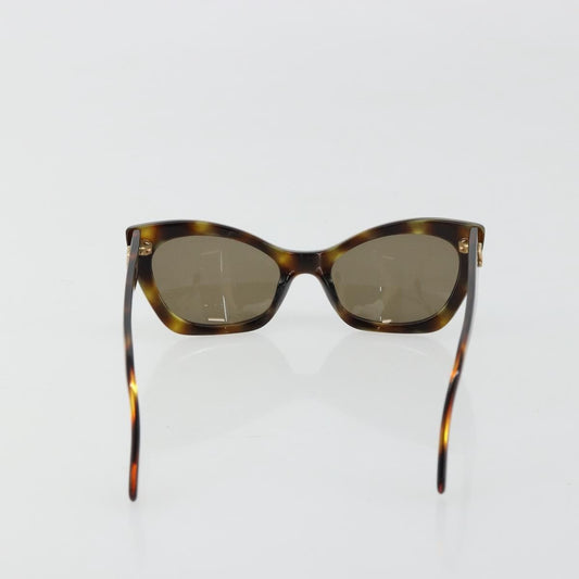 Chanel Logo CC Sunglasses Plastic, Brown, Plastic, Sunglasses