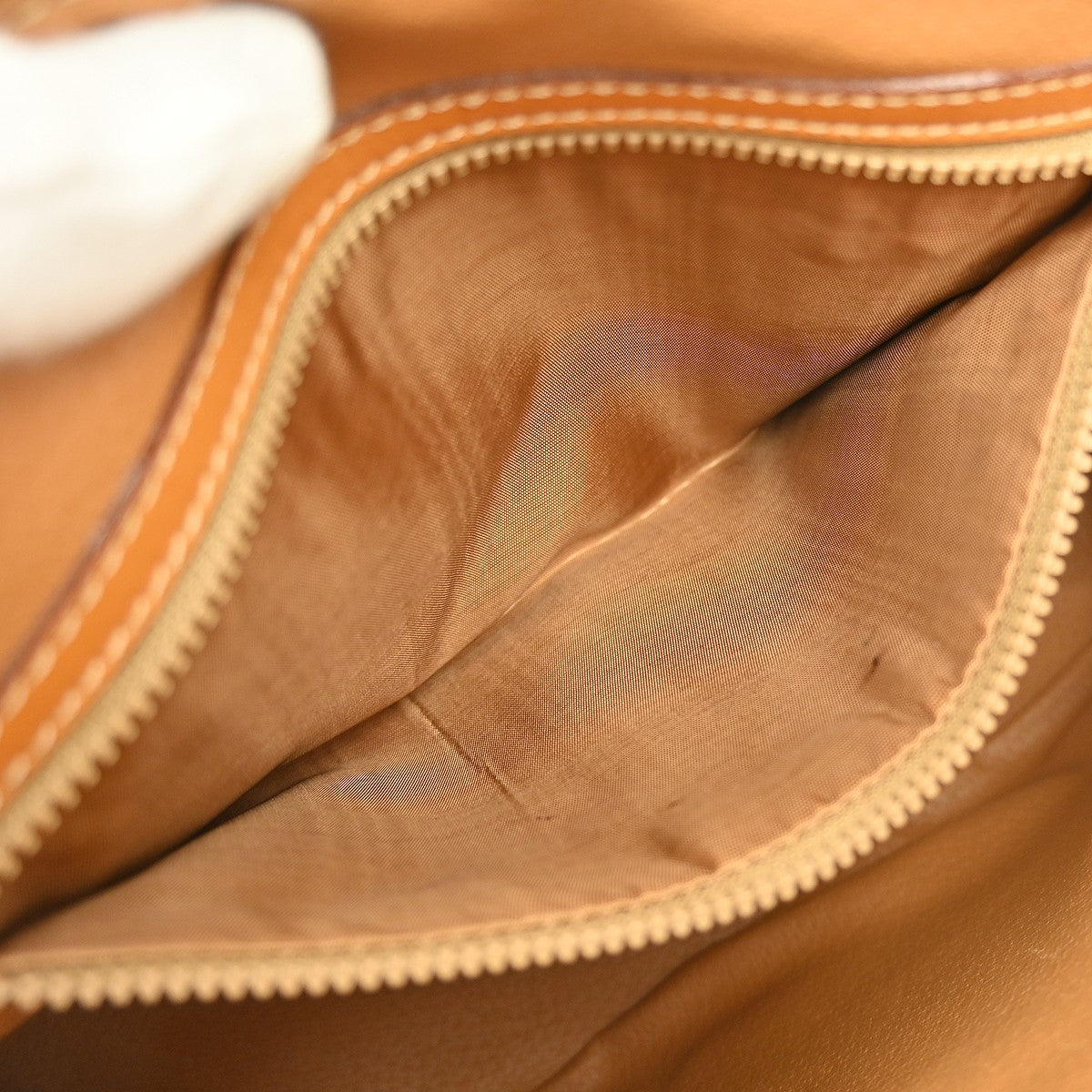 Celine Vintage Macadam Handbag Canvas, BROWN, CANVAS, Handbag