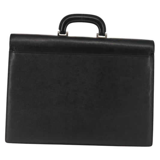 Burberry Briefcase Leather, BLACK, LEATHER, Briefcase