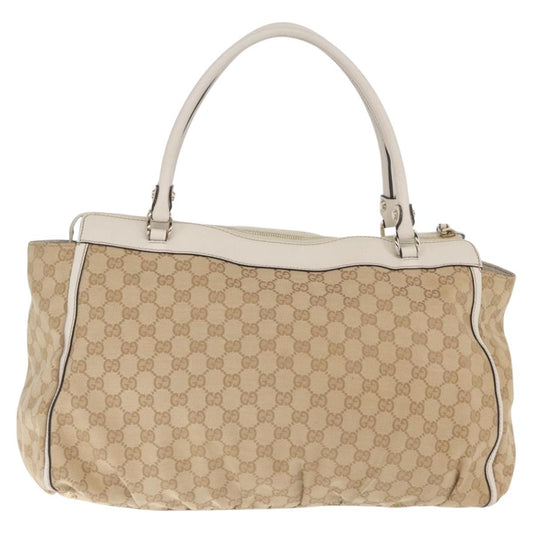 Gucci D Ring Tote GG Canvas, BEIGE, CANVAS, Tote bag