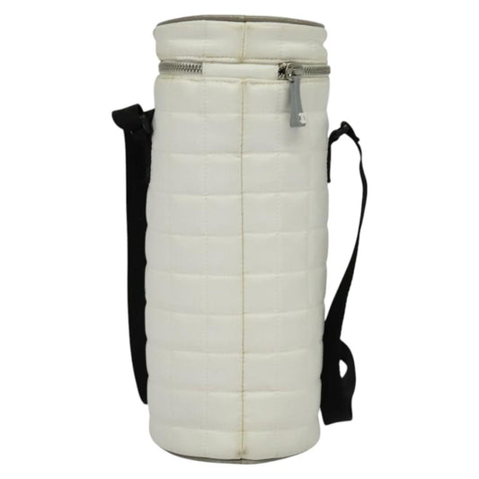 Chanel Sport Line Bottle Holder Nylon, WHITE, NYLON, Clutche & pouche