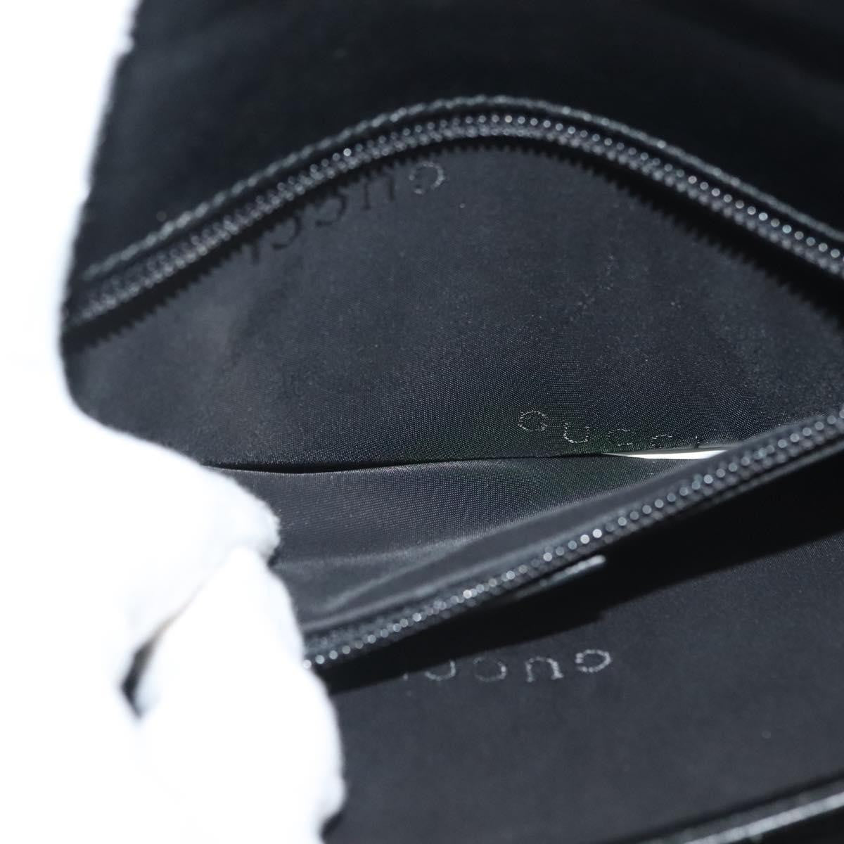 Gucci Pochette Nylon, BLACK, NYLON, Clutche & pouche