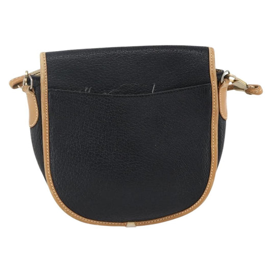 Gucci Vintage Shoulder Bag Leather, BLACK, LEATHER, Shoulder bag