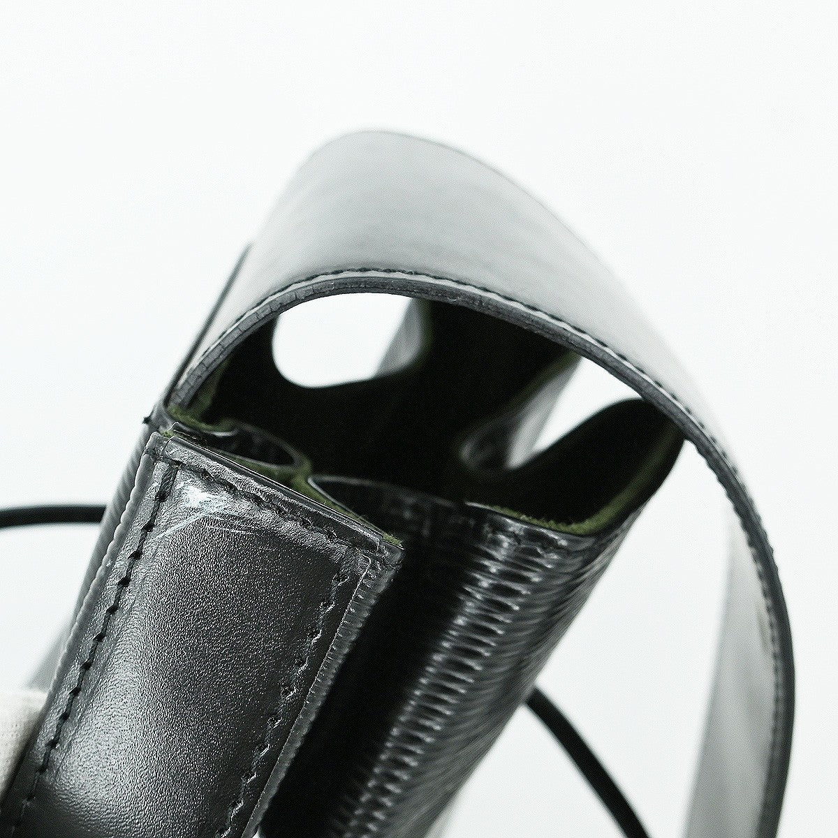 Louis Vuitton Sac a Dos Drawstring Backpack Epi Leather, BLACK, LEATHER, Backpack