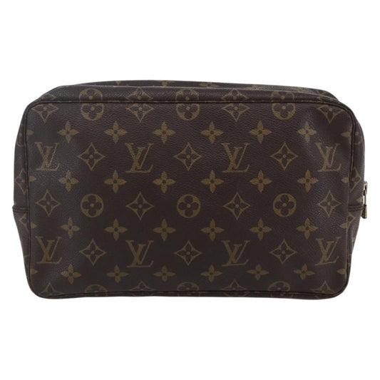 Louis Vuitton Trousse Toilette Monogram Canvas, BROWN, CANVAS, Clutche & pouche