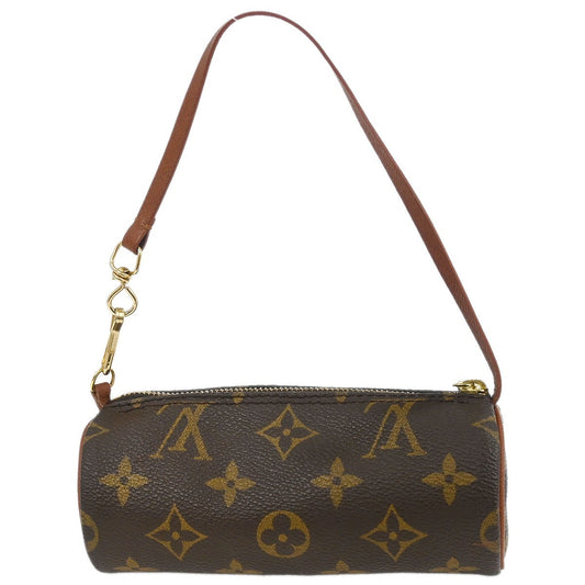 Louis Vuitton Papillon Pochette Monogram Canvas, BROWN, CANVAS, Clutche & pouche