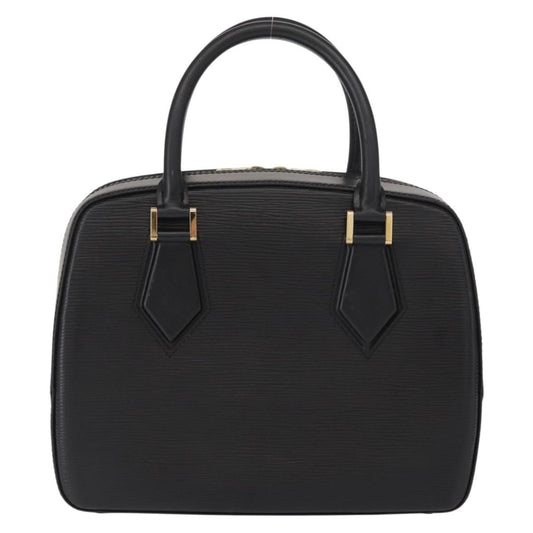 Louis Vuitton Sablons Handbag Epi Leather, Black, Leather, Handbag