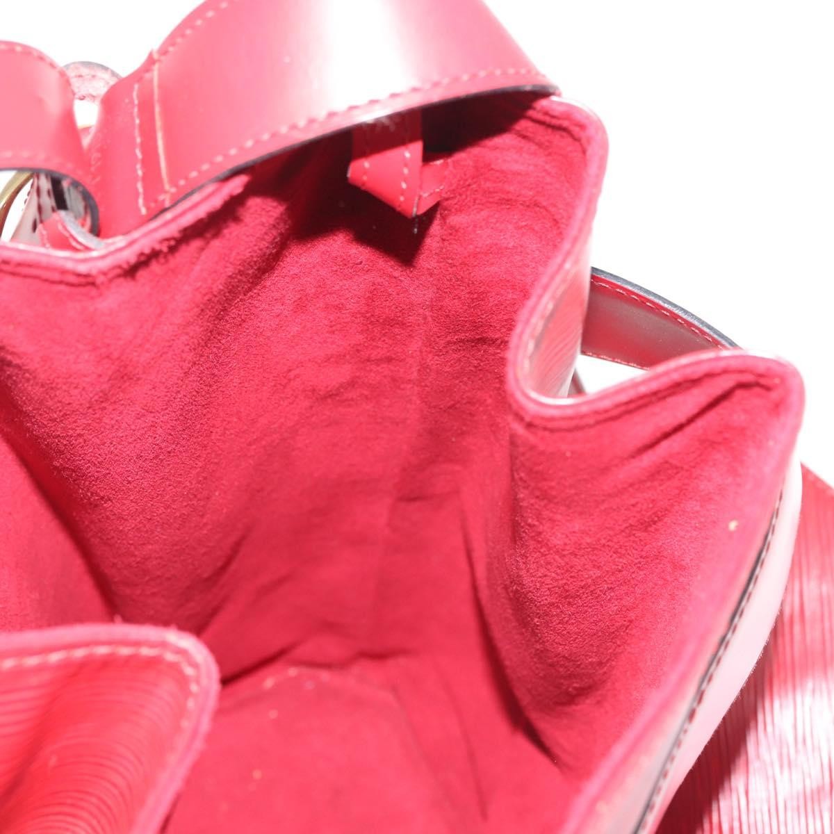 Louis Vuitton Vintage Sac d'Epaule Handbag Epi Leather, RED, LEATHER, Shoulder bag