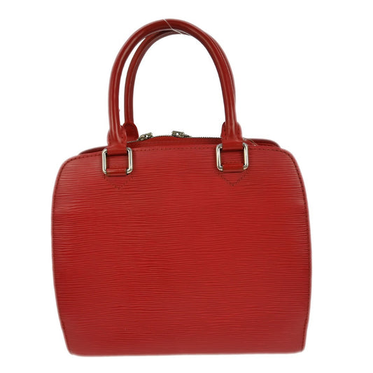 Louis Vuitton Pont Neuf Handbag Epi Leather, RED, LEATHER, Handbag