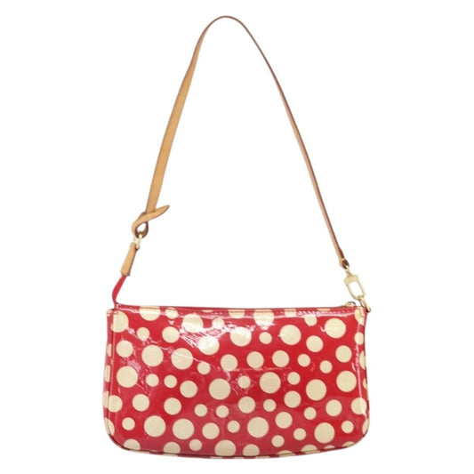 Louis Vuitton Yayoi Kusama Pochette Accessoires Patent Leather, RED, PATENT_LEATHER, Clutche & pouche