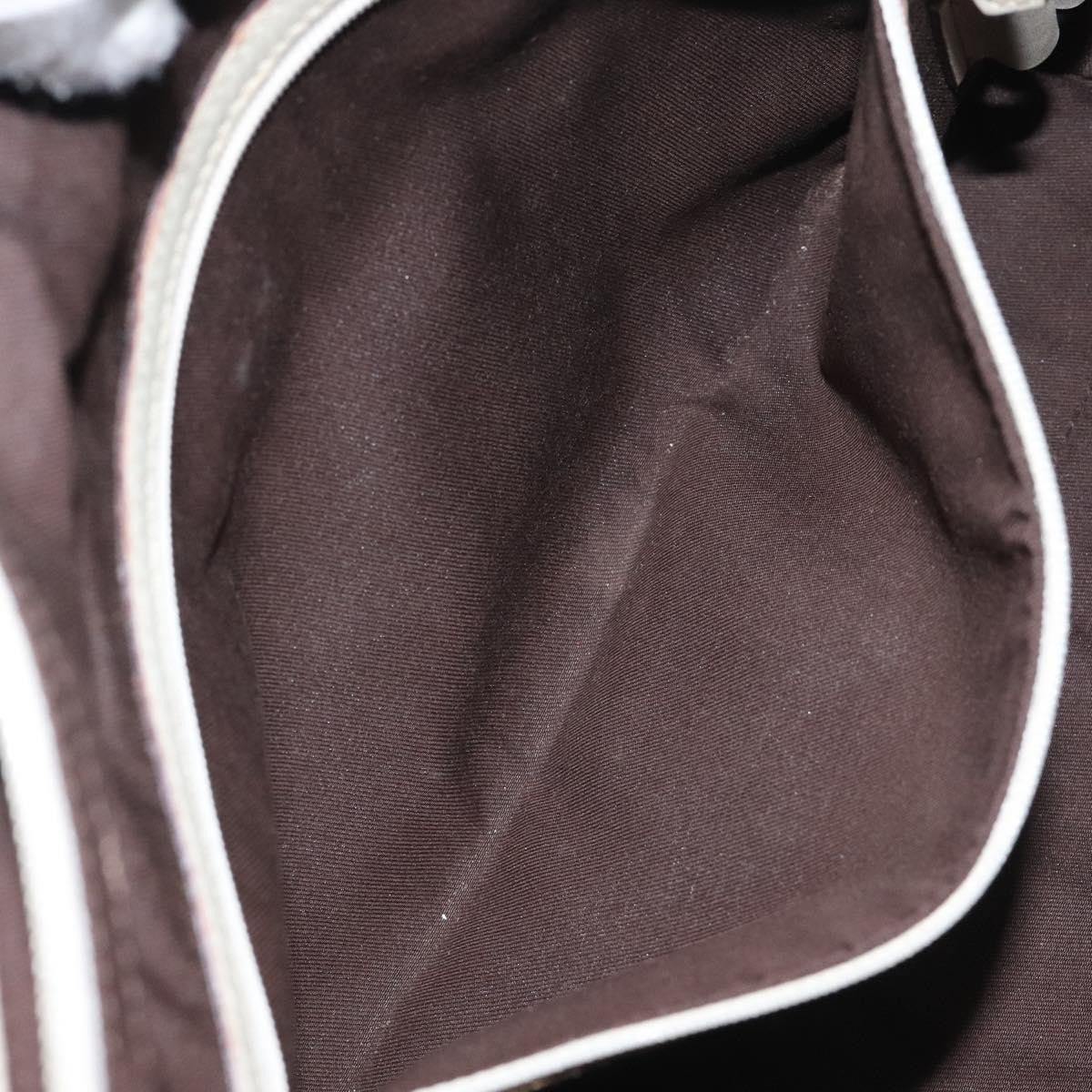 Gucci GG Canvas Bag Canvas, WHITE, CANVAS, Tote bag