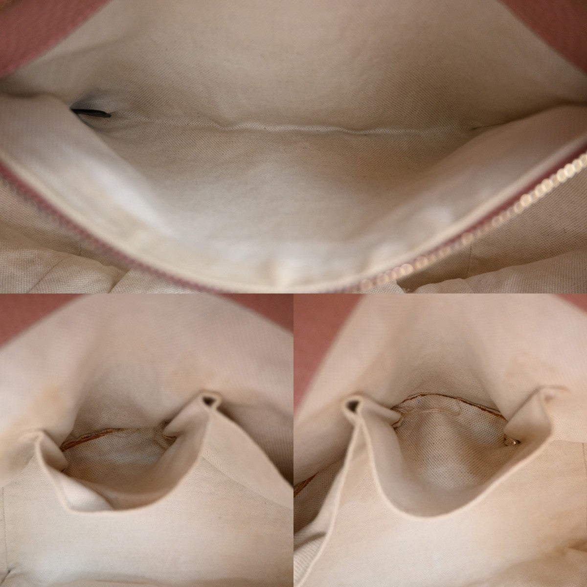 Gucci Swing Tote Leather, PINK, LEATHER, Tote bag