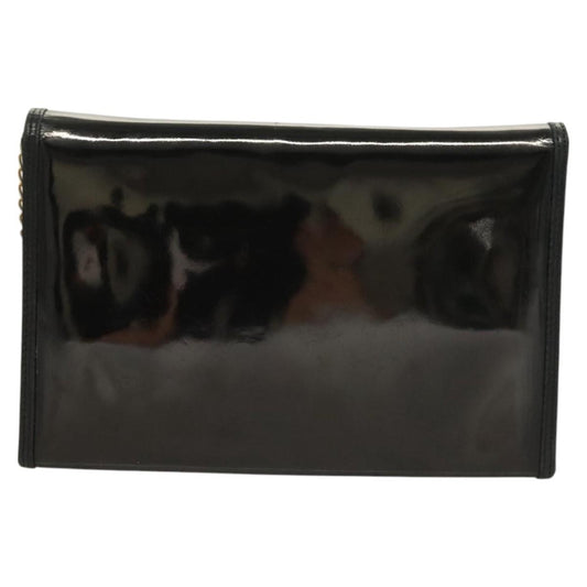 Chanel CC Envelope Flap Crossbody Patent leather, BLACK, PATENT_LEATHER, Clutche & pouche