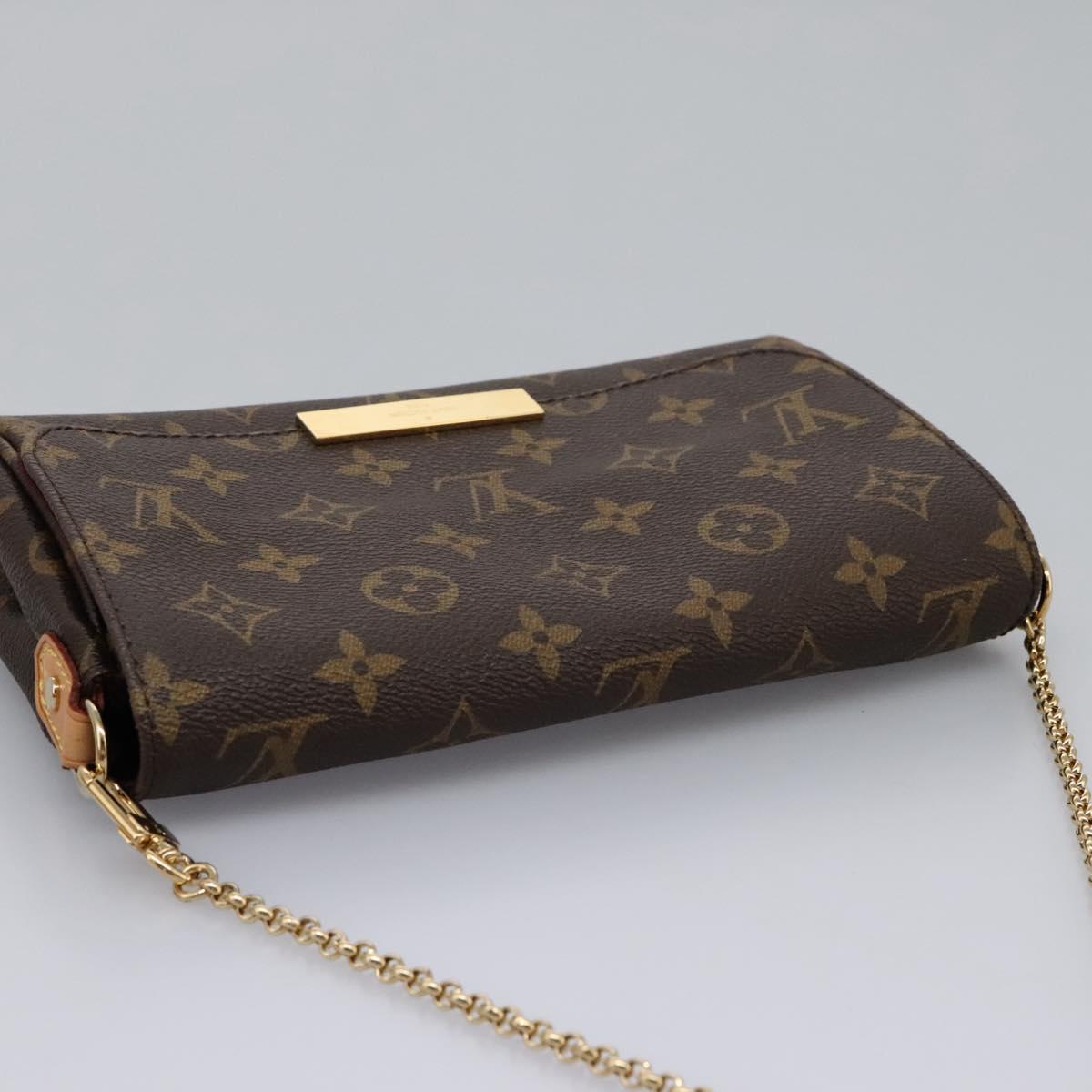 Louis Vuitton Favorite Handbag Monogram Canvas, BROWN, CANVAS, Shoulder bag