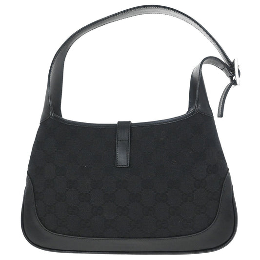 Gucci GG Canvas Bag Canvas, Black, Canvas, Handbag