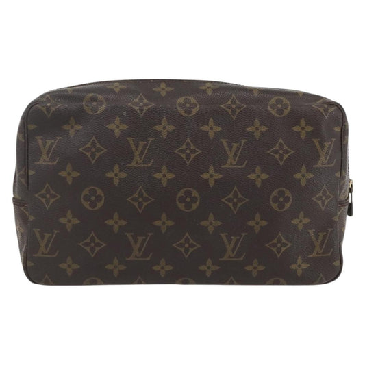 Louis Vuitton Trousse Toilette Monogram Canvas, BROWN, CANVAS, Clutche & pouche
