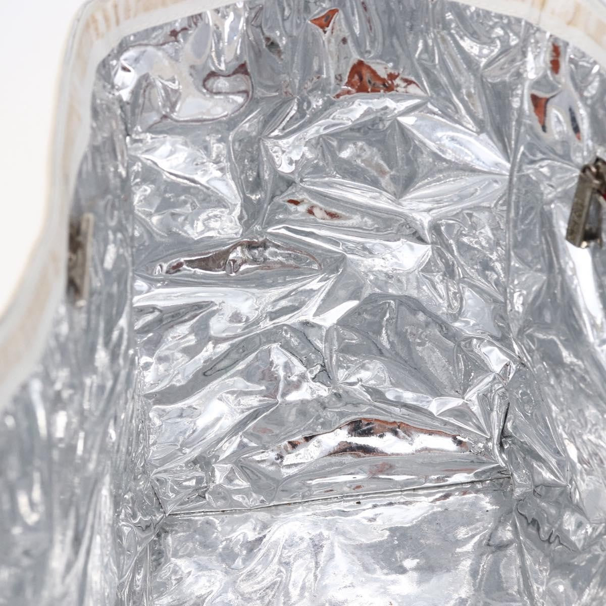 Chanel No.5 Tote Canvas and Leather, SILVER, CANVAS, Tote bag