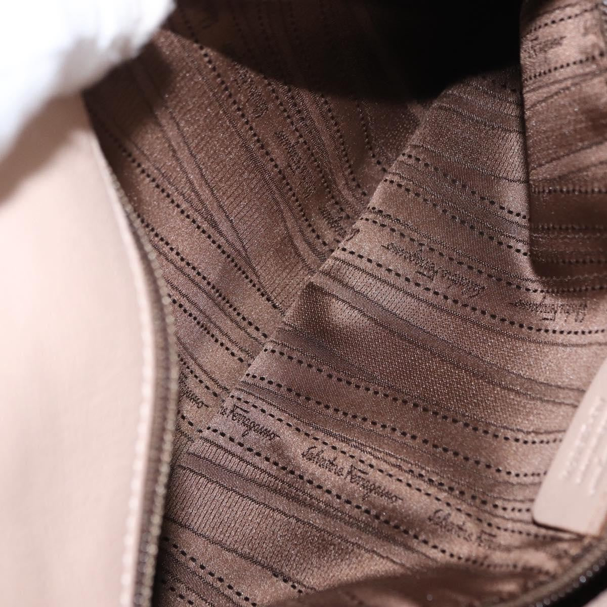 Salvatore Ferragamo Betulla Chain Tote Leather, PINK, LEATHER, Tote bag