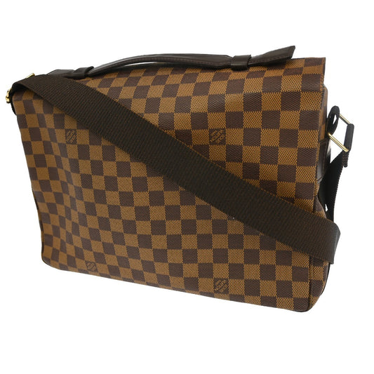 Louis Vuitton Broadway Bag Damier, Brown, Canvas, Briefcase