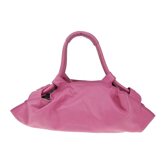 Loewe Anagram Logo Nappa Aire Hand Bag Leather, PINK, LEATHER, Handbag