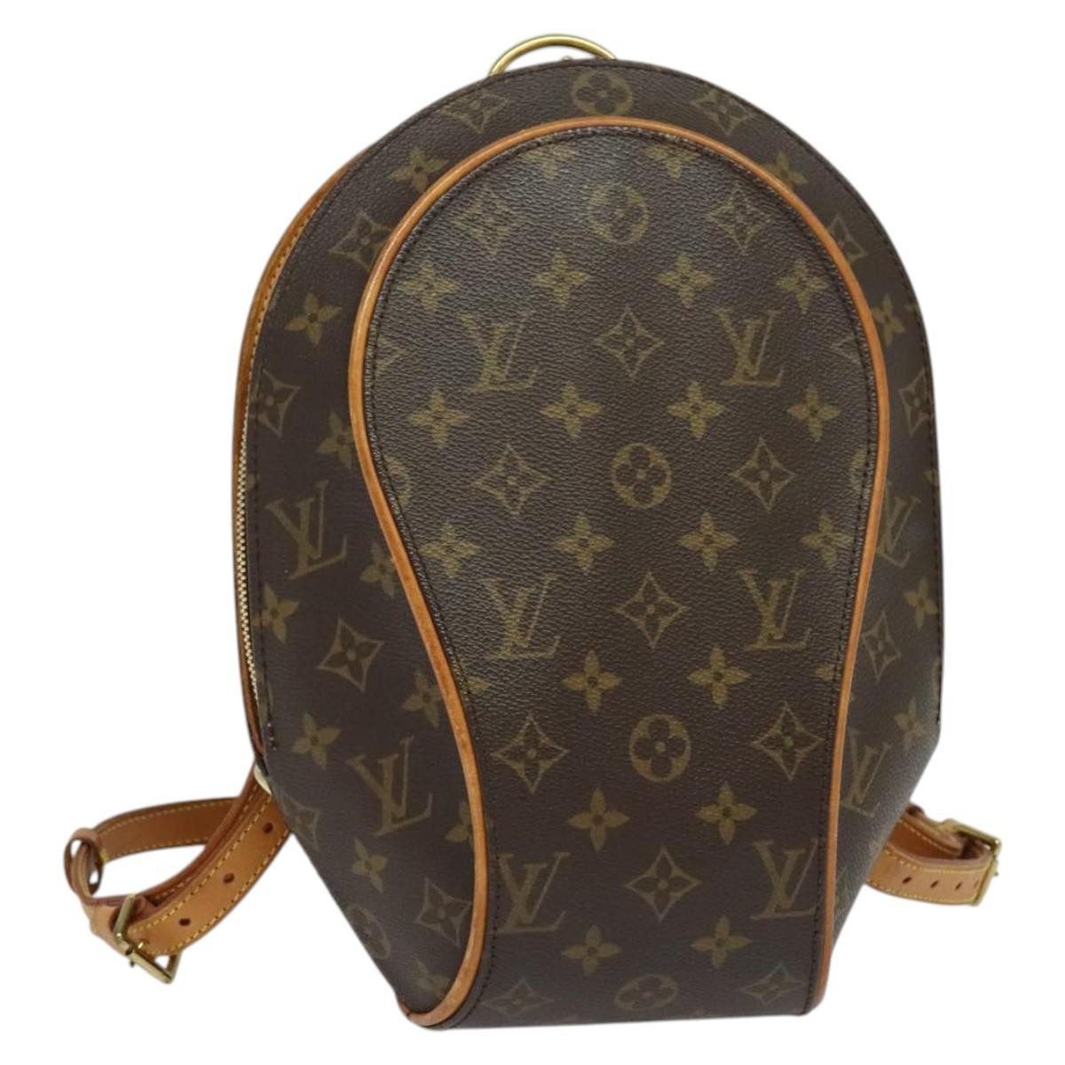 Louis Vuitton Ellipse Backpack Monogram Canvas, BROWN, CANVAS, Backpack