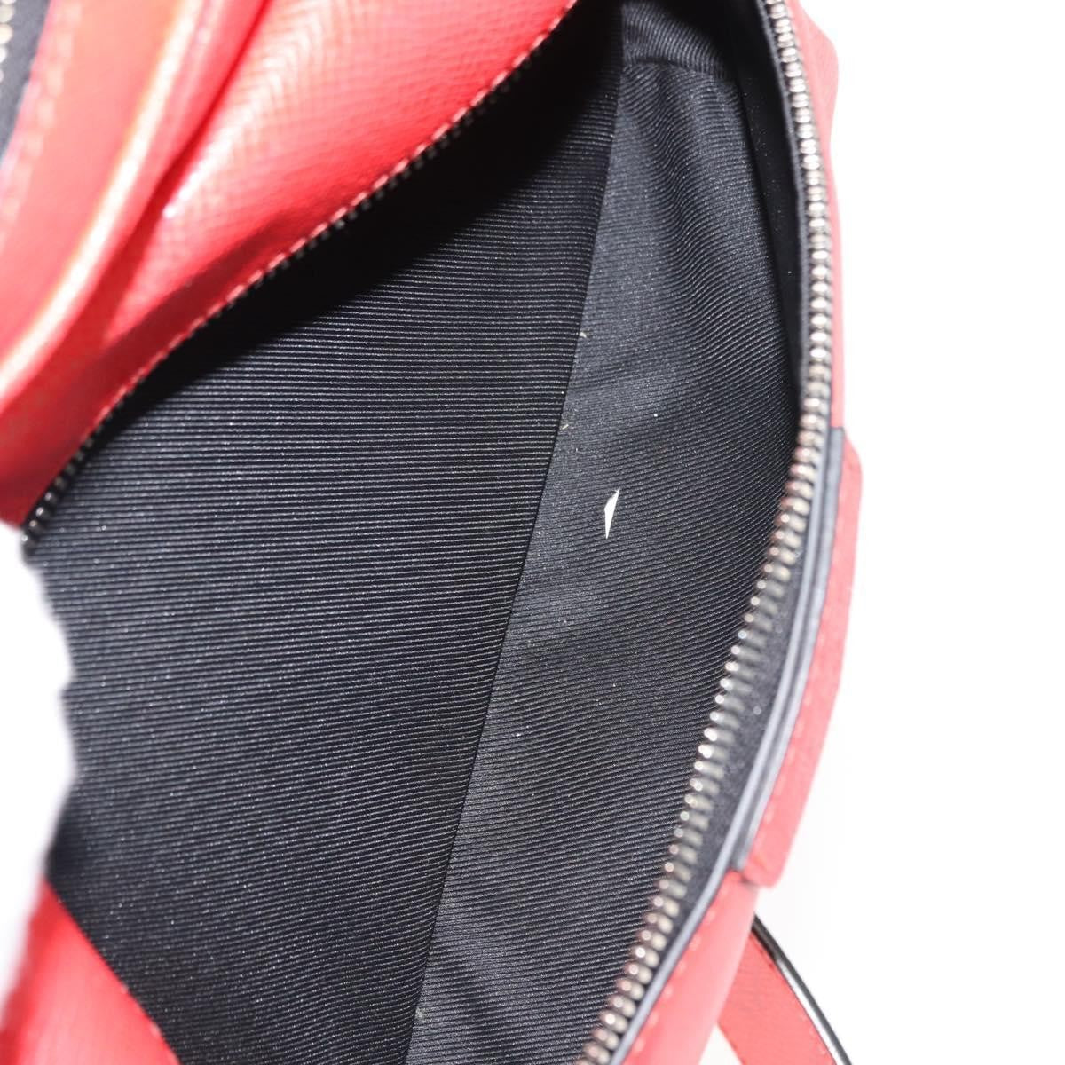 Louis Vuitton Outdoor Messenger Bag Taiga Leather, RED, LEATHER, Crossbody bag