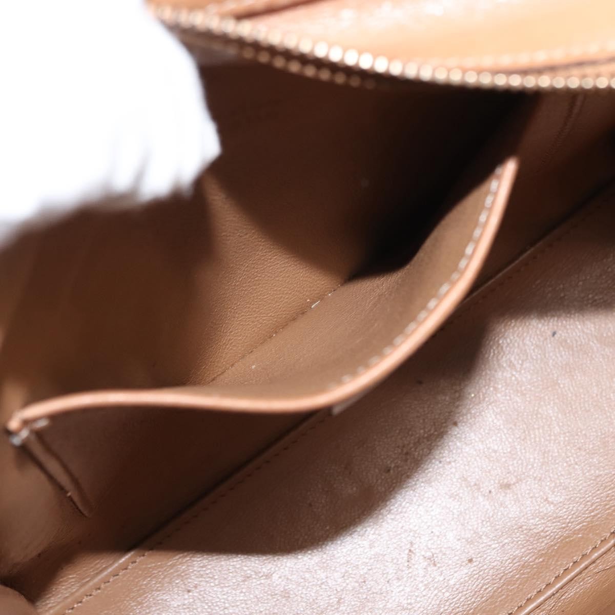 Celine Tricolor Luggage Bag Leather, BEIGE, LEATHER, Handbag