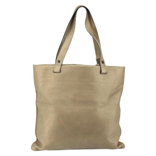 Loewe Anagram Tote Leather, GOLD, LEATHER, Tote bag