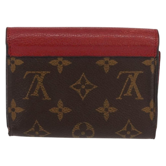 Louis Vuitton Pallas Wallet NM Monogram Canvas and Calfskin, BROWN, CANVAS, Wallets