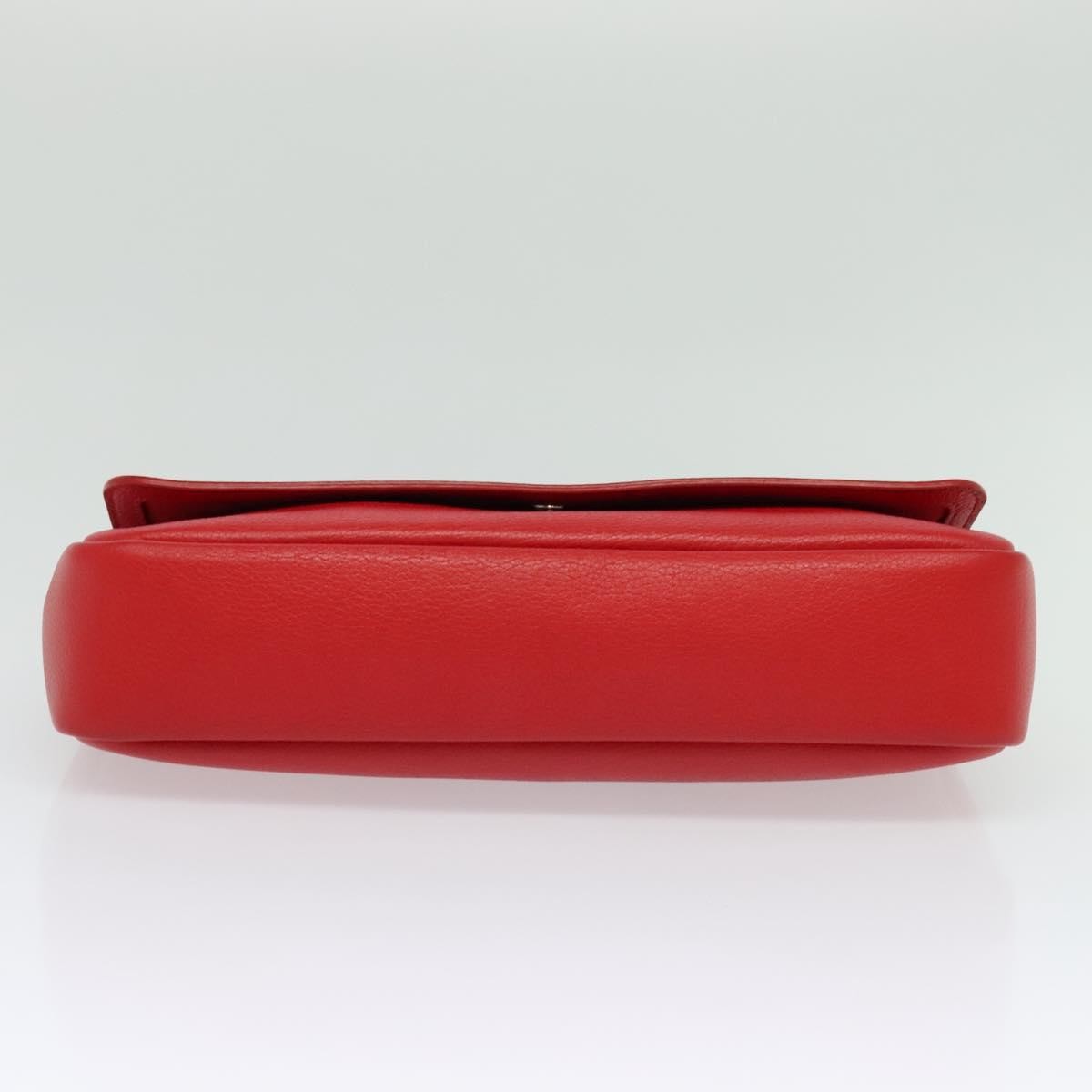 Louis Vuitton Essential Cuir Boheme Handbag Leather, Red, Leather, Shoulder Bag