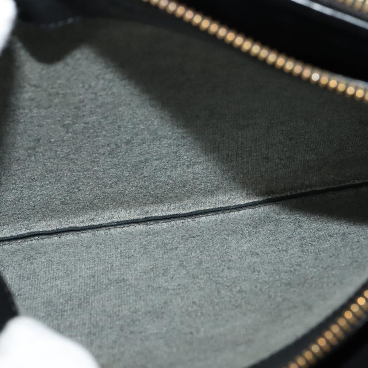 Celine Trio Crossbody Bag Leather, BLACK, LEATHER, Crossbody bag