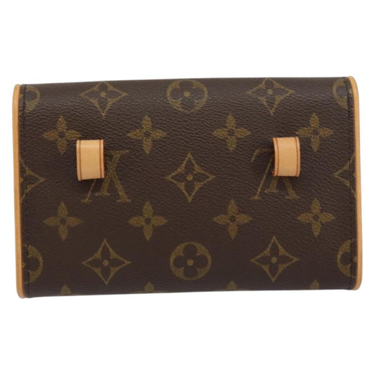 Louis Vuitton Florentine Waist Bag Monogram Canvas, BROWN, CANVAS, Clutche & pouche