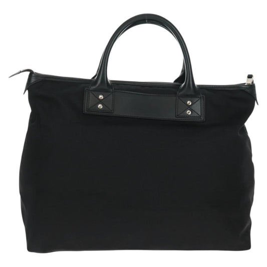 Gucci Signature Web Loop Tote Techno Canvas, BLACK, NYLON, Tote bag