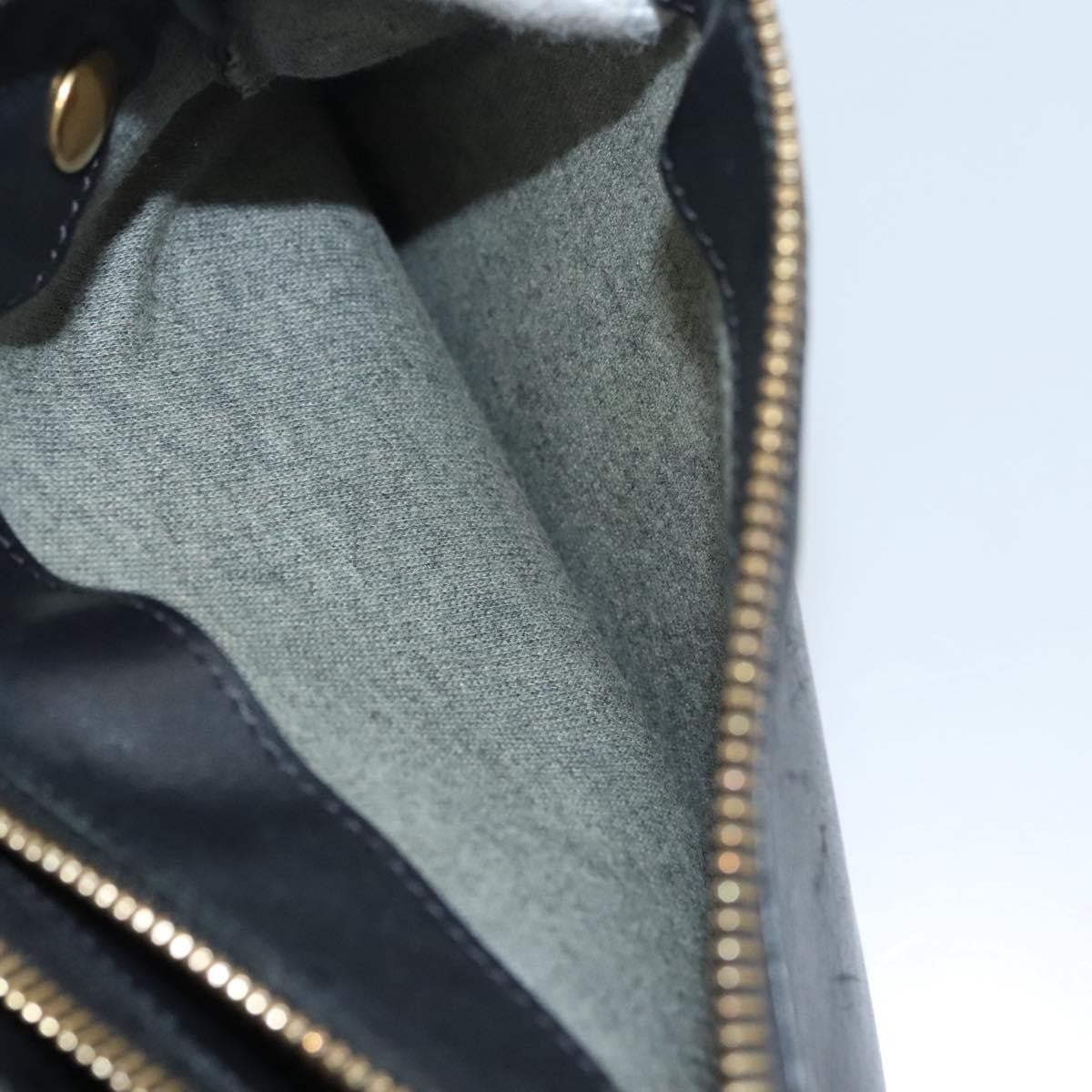 Celine Trio Crossbody Bag Leather, BLACK, LEATHER, Crossbody bag