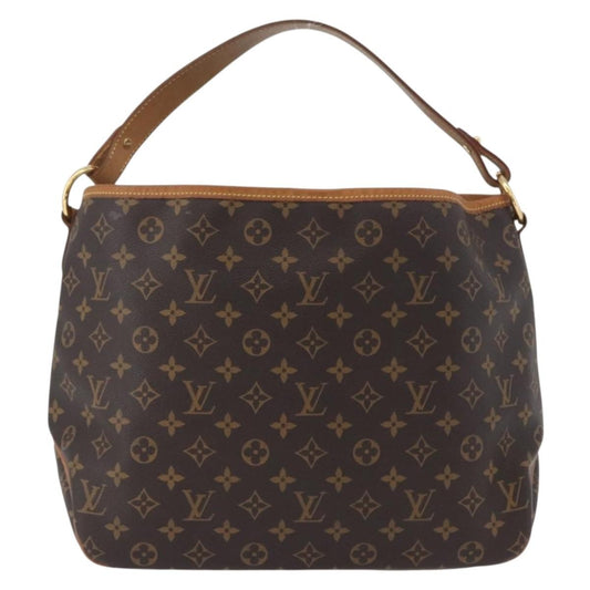 Louis Vuitton Delightful Handbag Monogram Canvas, BROWN, CANVAS, Tote bag
