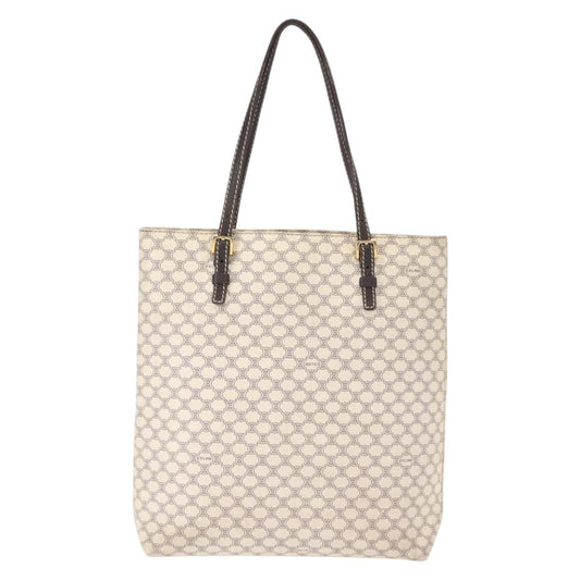 Celine Vintage Macadam Tote bag Canvas, WHITE, CANVAS, Tote bag