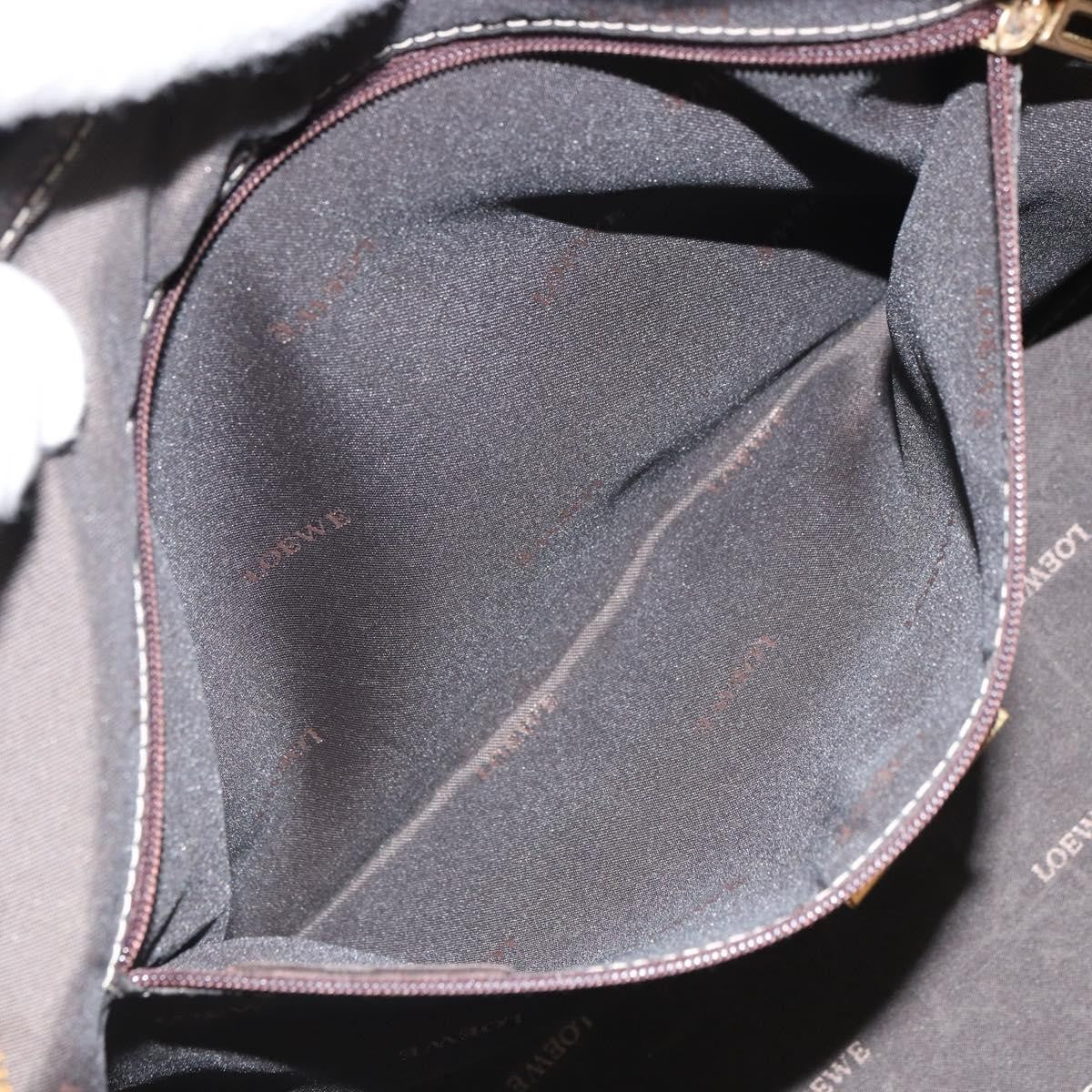 Loewe Amazona Bag Leather, GOLD, LEATHER, Handbag