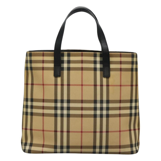 Burberry Nova Check Tote canvas check pattern, BEIGE, CANVAS, Tote bag