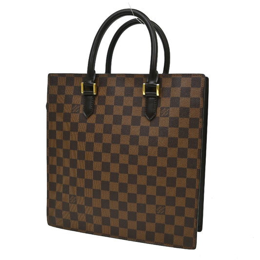 Louis Vuitton Venice Sac Plat Bag Damier, Brown, Canvas, Tote Bag