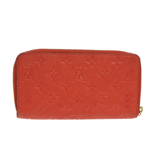 Louis Vuitton Secret Wallet Monogram Empreinte Leather, RED, LEATHER, Wallets