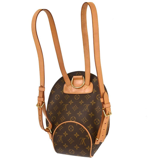 Louis Vuitton Ellipse Backpack Monogram Canvas, BROWN, CANVAS, Backpack