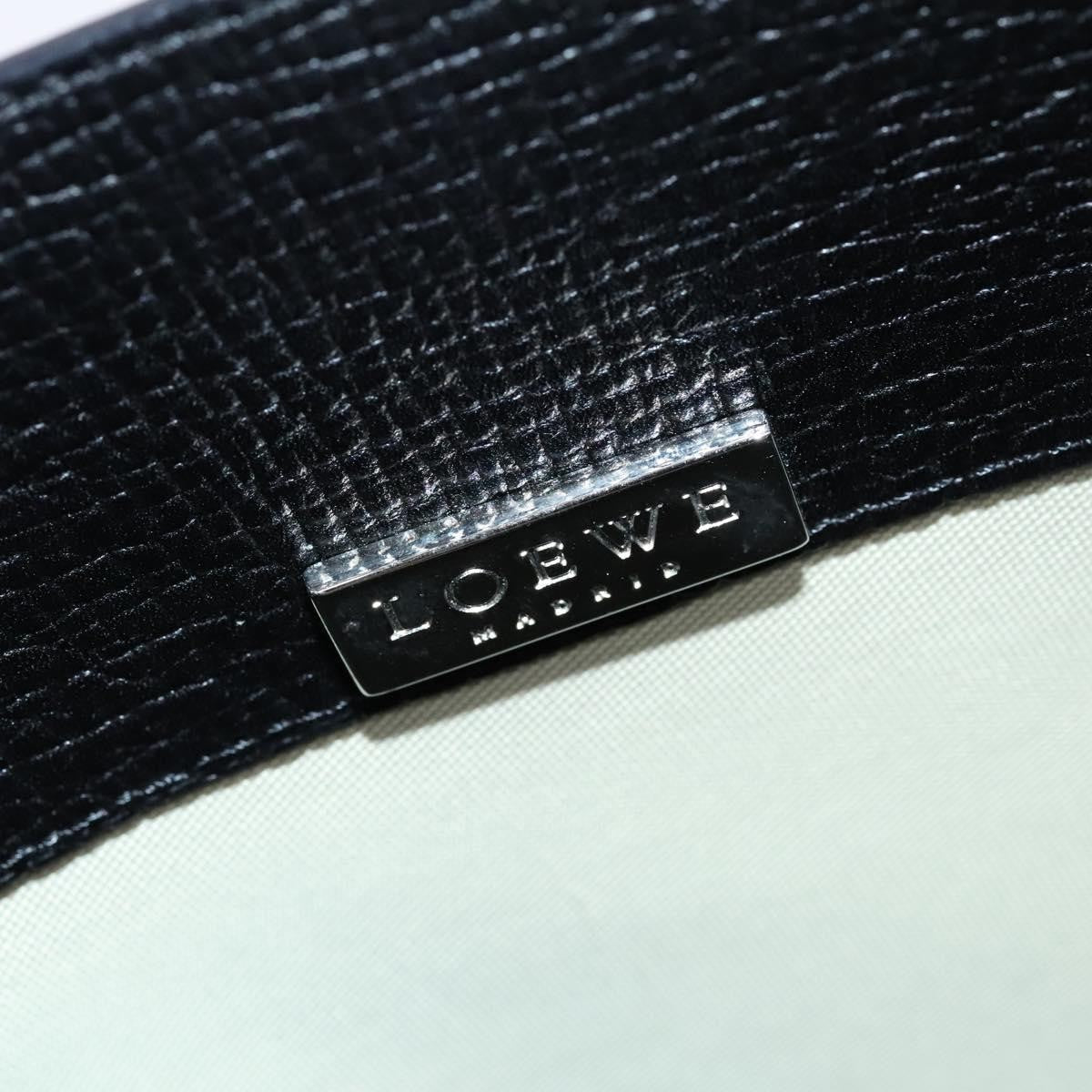 Loewe Vintage Handbag Leather, BLACK, LEATHER, Handbag