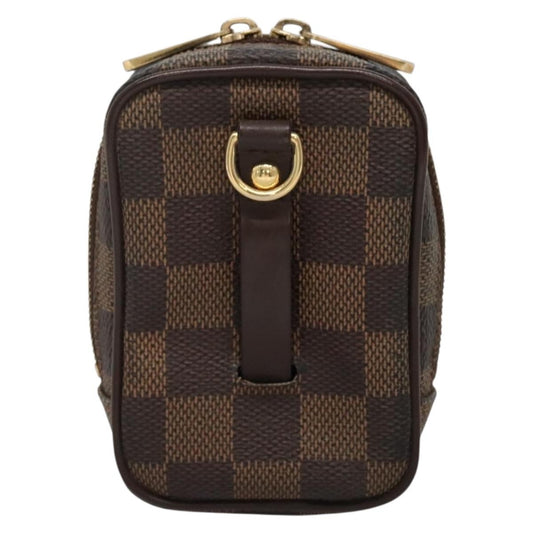 Louis Vuitton Etui Okapi Camera Case Damier, BROWN, CANVAS, Travel bag