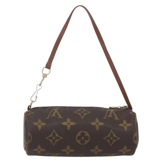 Louis Vuitton Papillon Pochette Monogram Canvas, BROWN, CANVAS, Clutche & pouche