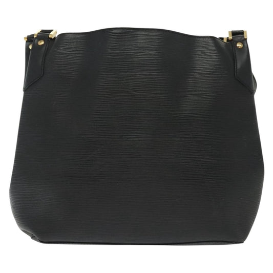 Louis Vuitton Mandara Handbag Epi Leather, BLACK, LEATHER, Shoulder bag