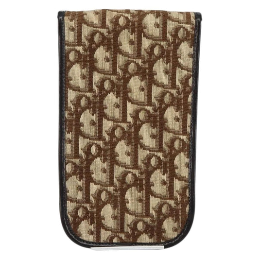 Christian Dior Trotter pouch Canvas, BEIGE, CANVAS, Clutche & pouche