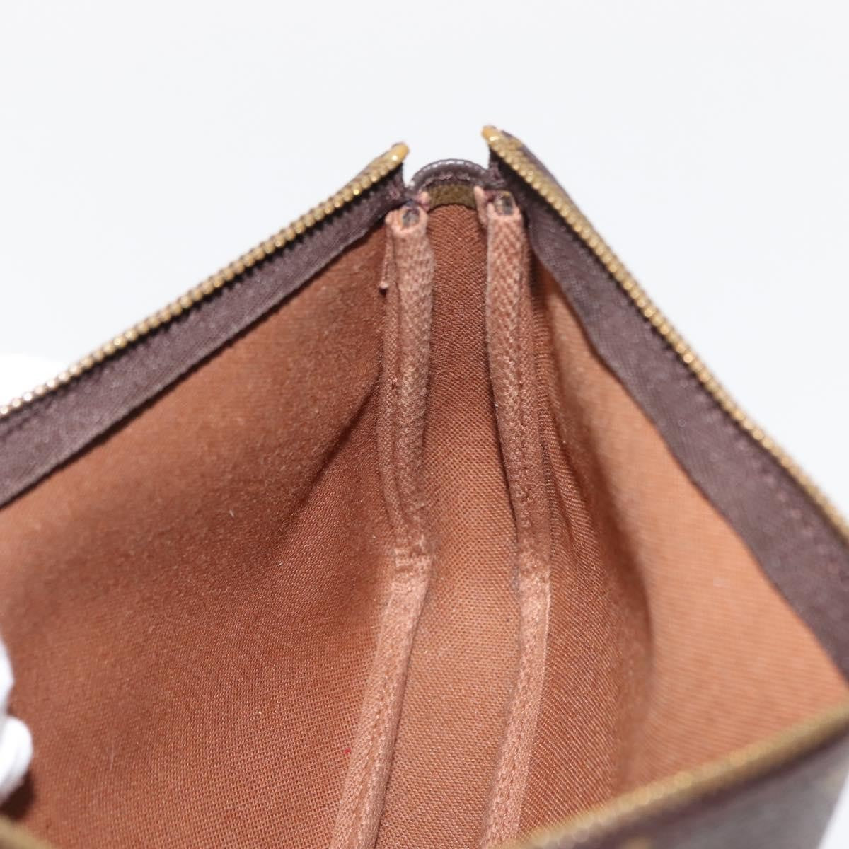 Louis Vuitton Pochette Accessoires NM Monogram Canvas, BROWN, CANVAS, Clutche & pouche