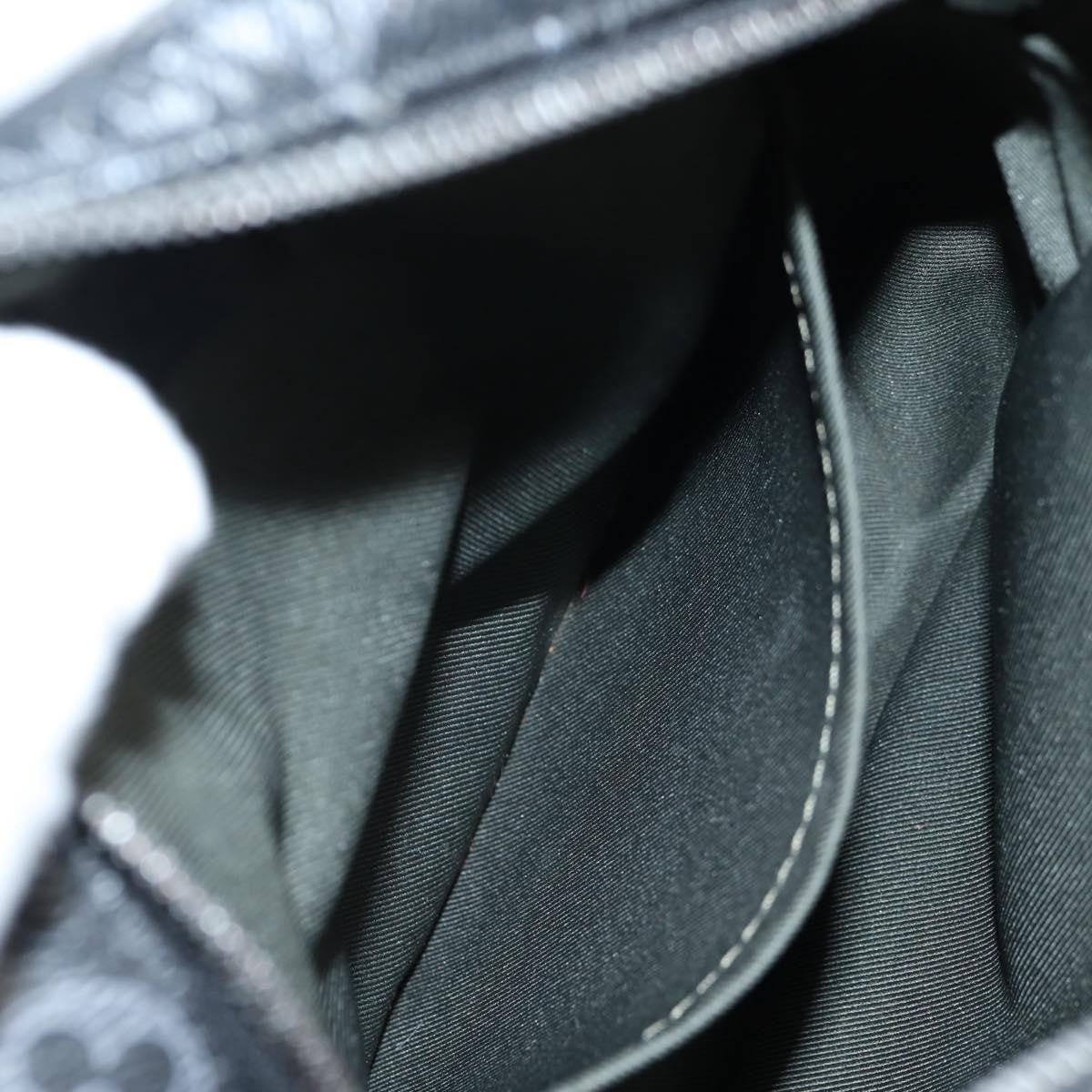 Louis Vuitton Danube Handbag Limited Edition Vivienne Monogram Eclipse, BLACK, CANVAS, Handbag